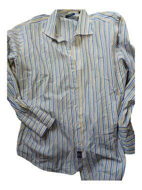 Burberry button down shirt size L 17 34